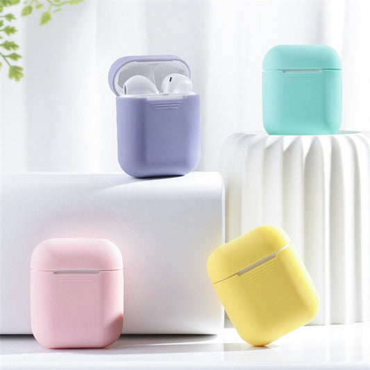 Soft Silicone Case For Storage Box Protector Cover Charging Cover Headphone Holder